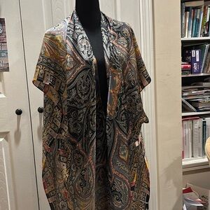 Silky light weight cover up osfm new